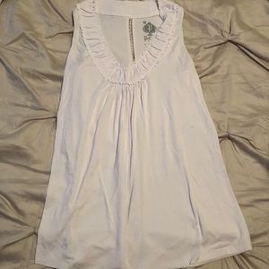 Pathway White Tank Top